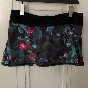 Lululemon Floral Athletic Skort